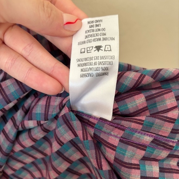 Robert Graham | Men's Patterned 100% Cotton Button Down Shirt Classic Fit Size L - Picture 6 of 7